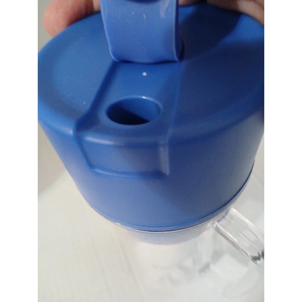 Hy-Impact Better Blender 16 Oz Cordless USB Rechargeable Turbo Power No Box BLUE